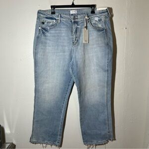 KanCan Light Blue Ankle & Cropped Jeans